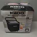 Igloo Premium Self-Cleaning Countertop Ice Maker Machine, Handled Portable Ice Maker, Produces 26 lbs. in 24 hrs. with Ice Cubes Ready in 6-8 Minutes, Comes with Ice Scoop and Basket