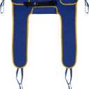 Universal Padded Lift U Sling, Polyester Divided Leg Slings for Patient Lifts - Compatible with Hoyer, Invacare, McKesson, Drive, Lumex, Joerns and More 450 lb(M)