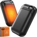 Hand Warmers Rechargeable 2 Pack, 4-Levels 104°F to 131°F Electric Hand Warmers, UL Certified Safe & Real 9Hrs Heating, Portable Pocket Hand Warmer for Women Men Kids, Fishing, Hunting, Golf, Camping