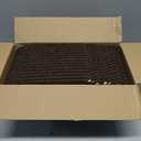 MBIGM 8" X 30" (15 in Pack) Nonslip Carpet Stair Treads Non-Skid Safety Rug Slip Resistant Indoor Runner for Kids Elders & Pets with Reusable Adhesive - Brown - Non Slip Stair Treads Indoor