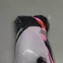 popvil One Piece Swimsuit Women Tummy Control Hight Waisted Bathing Suit V Neck Swimwear Neon Sexy Cut Out Tie Back Swim Suit (Medium, Orange Pink)