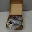 6ft Propane Hose Adapter 1lb to 20lb with Gauge, Propane Tank Adapters 1 lb to 20 lb Converter,5-40lb Propane Tank Hose Adapter for Buddy Heater/Weber Q Grill/Coleman Stove/Blackstone Griddle