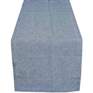 Yourtablecloth Chambray Table Runner (Blue, 14 x90), Blue  Yourtablecloth Chambray Table Runner (Blue, 14 x90), Blue