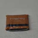 INNERSY Womens Underwear Cotton Hipster Panties Regular & Plus Size 6-Pack (Large, Black)