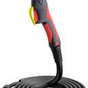 Pilot Arc Plasma Cutting Torch, AG60P 4 Meters High Frequency Air Plasma Cutting Torch AG60P Suitable for Plasma Cutter BTC500DP, BTC650DP, CUT55P (Red)