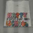 First Day of Pre-K Shirt Back to School T-Shirt Toddler Kindergarten Outfit Funny Graphic Tee Cotton, 2T-6Y
