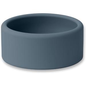 APLAINR Solid Bowl, Silicone Bowl for Baby, Toddler & Kids, 9 fl oz, Non Slip, Heavy Base, Deep, Microwave & Dishwasher Safe, No BPA, Cereal, Soup, Snack Dishes & Dinnerware, Blue Hour