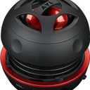 AYL Mini Speaker System, Portable Plug-in Speaker with 3.5mm Aux Input, External Audio for Laptop Computer, MP3 Player, iPhone, iPad, Cell Phone (Black)