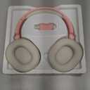 Wireless Gaming Headset, 7.1 Surround Sound, 2.4GHz USB Gaming Headphones with Bluetooth 5.4, 100H Battery, ENC Noise Canceling Mic, RGB Light, Wireless Headset for PC PS5 PS4 Mac Switch (Gray-Pink)