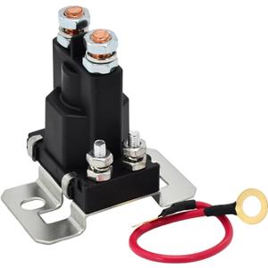 12V Universal Relay Solenoid 4 Post Plow Compatible with Western Fisher Meyer Snowplow Blade Replace 4332982030