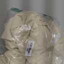 SPRINGRICO Waterproof Seat Covers for Dining Room Chair Set of 4 Washable Seat Cushion Slipcovers Kitchen Chair Covers (4 Pack, Waterproof Beige Light)