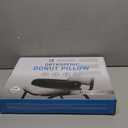 Donut Pillow Seat Cushion Chair Pad for Tailbone Pain Relief and Hemorrhoids, Memory Foam Seat Chair Cushion for Postpartum Pregnancy, Seat Cushions for Men and Women for Home & Office, (Black) (Large)