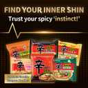 Nongshim Shin Ramyun Bowl Noodles, Spicy Korean Signature Instant Ramyun, Rich Beef Flavored Broth, Quick and Easy, Microwaveable Bowl, 3.03 oz (Pack of 12) (EXP 03/16/27)