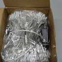 KNONEW 403ft 1000 LED String Lights Outdoor Christmas Lights 8 Modes & Timer Fairy Light Plug in Waterproof LED String Lights for Xmas Yard Tree Wedding Party Holiday Decorations (Cool White)