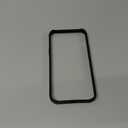 New Aluminum Frame Metal Bumper Frame Slim Hard Case Cover for iPhone13 Pro Max, Metal Frame Armor with Soft Inner Bumper, Raised Edge Protection (Black, for 6.7" iPhone 13 Pro Max)