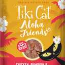 Tiki Cat Aloha Friends Wet Cat Food, Chicken, Pumpkin & Beef, 2.5 oz. Pouch (12 Count) (EXP 08/24/26)