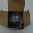 Onewly Cast Iron Scrubber and Scraper, Chain Mail Scrubber Cast Iron for Cleaning Dishes, Stock Pots, Pans, Griddles, Grills, Dish Scouring Pads (Black Coarse Mesh)