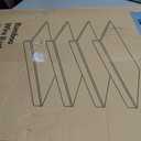 Gashell Wire Shelf Covers, Bamboo Wire Rack Covers for Pantry, Closet (4pcs, 28" W x 16" D)
