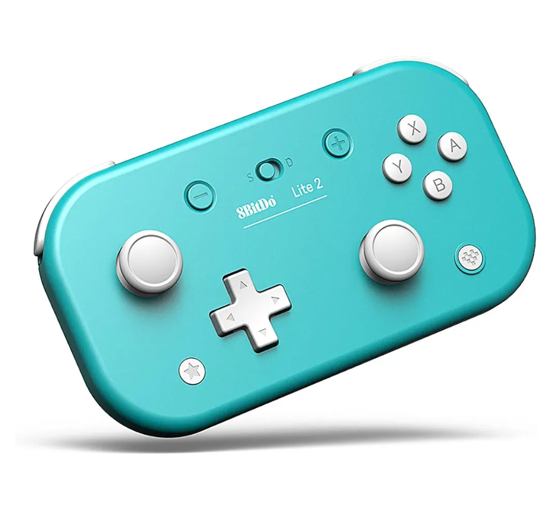 Gamepad for Switch, Switch Lite, Android and Raspberry Pi (Turquoise)