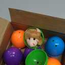 12pcs Easter Eggs Filled with Finger Puppets for Easter Basket Stuffers,Prefilled Easter Egg with Finger Puppets for Easter Egg Fillers,Party Favors,Goodie Bags Fillers, Easter Gift for Kids