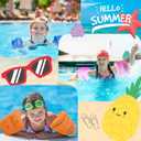 Arm Floaties for Kids and Adults, Pool Floats for Toddlers, Inflatable Water Wings for Beginner Swimmer, Blow up Swimming Arm Swimmies for Children and Adults 30-150LBS(3 Pack)
