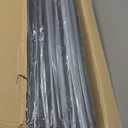 Muzata 100Pack 32" x3/4" Aluminum Deck Balusters Square Baluster Deck Railing Black Hollow Spindles with Screws for Railing Fencing Porch WT26