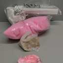 12 Set Tutu Tulle Balloons Table Centerpieces 12 Inch Polka Dot Balloons Baby Shower Centerpiece Column Base Kit for Girls Boys Birthday Wedding Table Decor Gender Reveal Party Favors(Pink)