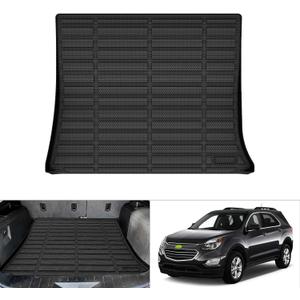 Cartist Custom Fit for Cargo Liner 2010-2017 Chevy Equinox/GMC Terrain All Weather Anti-Slip Rear Trunk Mat TPE Waterproof