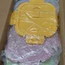 Glass Soup Containers with lids 4 Cup, 32 oz Glass Storage Containers, Tall Borosilicate Glass Food Storage Containers for Lunch, Ice Cream, Travel and Deli, Soup Freezer Safe Containers with Lids (Pink/Green/Yellow/Blue Lids)