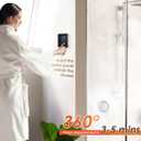Steam Shower Generator Kit 9KW for Bath Sauna SPA, Aromatherapy Steam Head, Self-draining System, LED Touchscreen Controller, 12-Hour Timer 77-131 for 318CBFT/9m Room