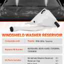 8531504050 Windshield Washer Reservoir with Cap Without Sensor Hole in Bottom Compatible with Toyota Tacoma 1998-2004, Washer Tank Replaces# TO1288181 TO1288182 85315-04050