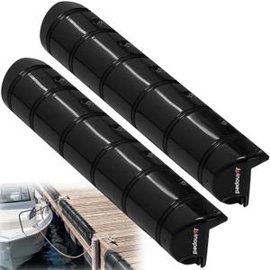 Dock Bumpers,Boat Dock Bumpers for Edging,48 Inch/57 Inch Boat Bumpers for Docking,Dock Fenders for Straight Edge Side,Marine Horizontal Dock Bumpers for Edge,UV Resistant Dock Guards Protection