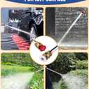 2026 Upgraded Jet Nozzle Power Washer for Garden Hose, Includes 2 High-Pressure Nozzles and Quick Connectors | Hydro Jet High Pressure Washer Tools