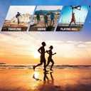 YUEDGE Women's Training Athletic Cushioned Crew Socks Moisture Wicking Cotton Womens Socks Padded Boot Socks For Women (9-11)