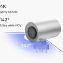 Vibe Smart Camera Smart Whiteboard, 4K Meeting Room Video Camera, 6 Microphones, Wide Field of View 142, AI-Powered Tracking & Auto Framing