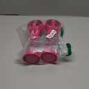 O2COOL 2 Pack Elite Battery Powered Handheld Water Misting Fans (Raspberry)