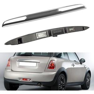 51132753603 Rear Trunk Handle for Mini Cooper, Chrome Trunk Liftgate Tailgate Hatch Pull Handle with Lamp for 2005-2015 Mini Cooper S R56 R57 R58 R59 R60 R61