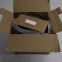 Rae Dunn Ice Bucket with Scoop - Stainless Steel Bucket with Handle, Lid and Ice Scooper - 4 Qt. Storage Bin for Ice Cubes for Bars, Parties, Backyard Barbeques, Picnics, and Camping (Grey) (Gray)