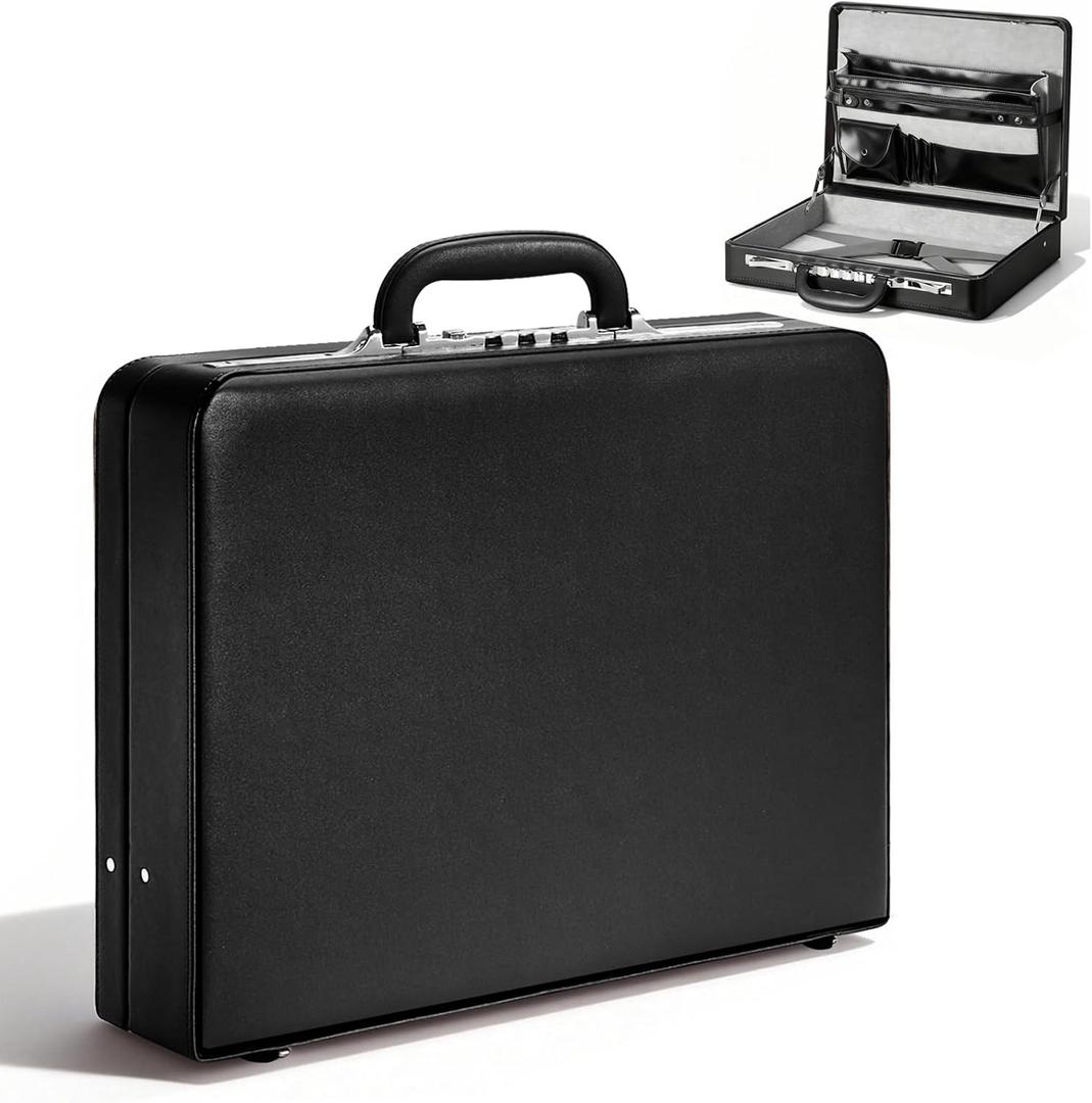 Briefcases for Men, Anti-Theft Longwave Lock, 16 Inch Laptop