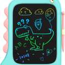 ORSEN 8.5 Inch Doodle Board Drawing Tablet - Dinosaur Toy Gift for Kids 3-7 Years Old (Blue)