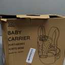 Baby Carrier, MOMTORY Safety-Certified 6-in-1 Baby Carrier Newborn to Toddler, Adjustable Detachable Infant Baby Hip Seat Carrier for 7-50lbs, All Seasons, Perfect for Shopping Travelling (Black)