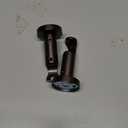 Ivilon Ceiling or Wall Mount Curtain Rod Brackets Holders for Curtain Rods of 7/8 and 1 Inch Diameter. Set of 2. Color ORB (Oil Rubbed Bronze)