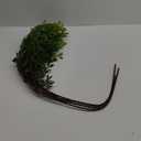 Artificial Plants Stems 3pcs Branches for Vase Faux Greenery Stems Plant for Shop Garden Office Home Dcor (45"/Each Branch) (3, Green)