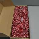 24 pcs Graduation Honor Cords 68" Grad Braided Honor Cord with Tassel Honor Rope Grad Cords Bulk for Graduation Students Bachelor Master Doctoral Gown Grad Decor (Burgundy and White)