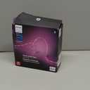 PHILIPS Hue Indoor 10 Ft Smart RGBWW LED Solo Lightstrip Base Kit, 1 Pack, Control with Hue App, LED Strip Lights Compatible with Alexa, Google Assistant and Apple HomeKit