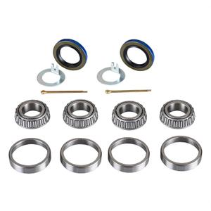 Pack of 2 Trailer Axle Hub Wheel Bearing Kits L44643 L44610 Fits for 1'' 2000-2200 Lbs Trailer Axle, 12192TB Grease Seals OD 1.980''