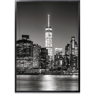 Annecy 14x20 Picture Frame Black1 Pack, 14x20 Picture Frame for Wall Decoration, Classic Black Minimalist Style Suitable for Decorating Houses, Offices, Hotels