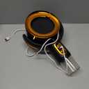 PuffHide Purifier for Smoking Indoors, Portable Exhaust fan, Smoke Purifier for Smoking Indoors, Removable Range Hood, Table Smoke Air PuriferFan Adjustable Angle Kitchen (Gold)