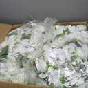 BLOSMON Wedding Flower Centerpieces for Tables: 10 Pcs 15.7" Large White Rose Hydrangea Artificial Flowers Ball Decorations - Faux Silk Floral Bouquet Arrangement for Home Party Event Decor