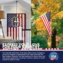 Giant American Flag 12x18 FT for Outdoor - All-Weather Heavy Duty Durable USA Flag - Fade Resistant Outside Banner Flag (Extra Large 12x18 FT)